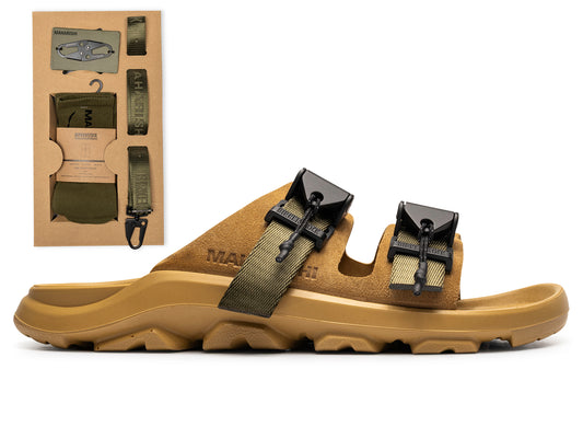 Birkenstock x Maharishi Mogami Terra Tech in Sand