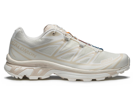 Salomon XT-6 in Vanilla Ice / Almond Milk, men's sneaker in a beige colorway