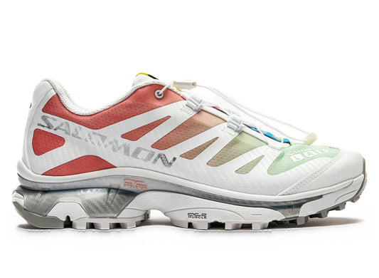 Salomon XT-4 OG in White / Green Ash, men's sneaker in a white colorway