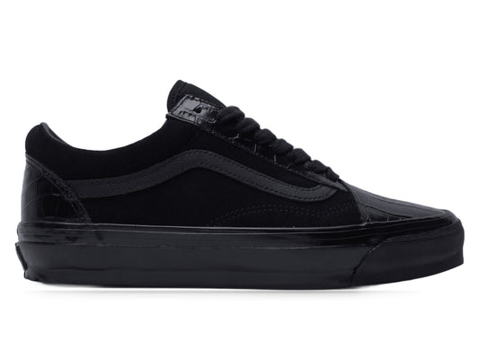 Vans Old Skool LX Croc Leather in Black