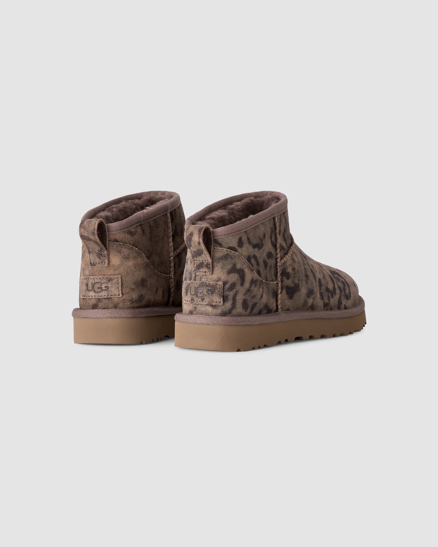 UGG Classic Ultra Mini Spotted in Chestnut - view 4