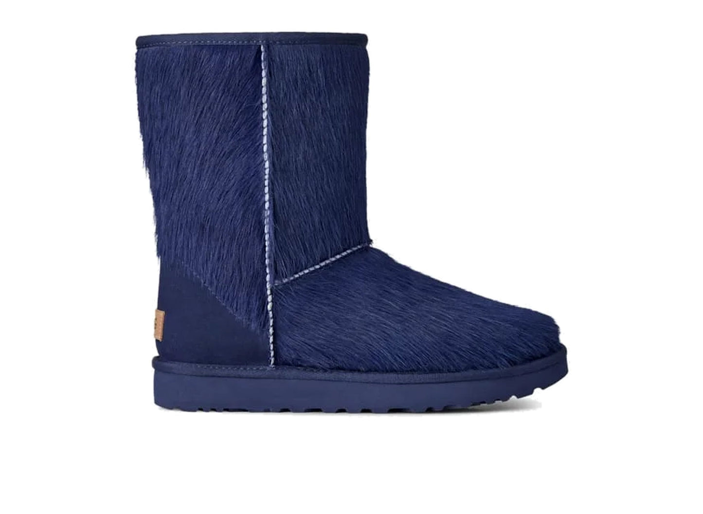 UGG Classic Short Calf Hair in High-Voltage Blue - lead image