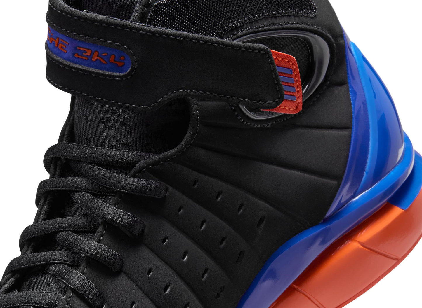 Nike Air Zoom Huarache 2K4 “Penny Hardaway” in Black / Varsity Royal / Safety Orange