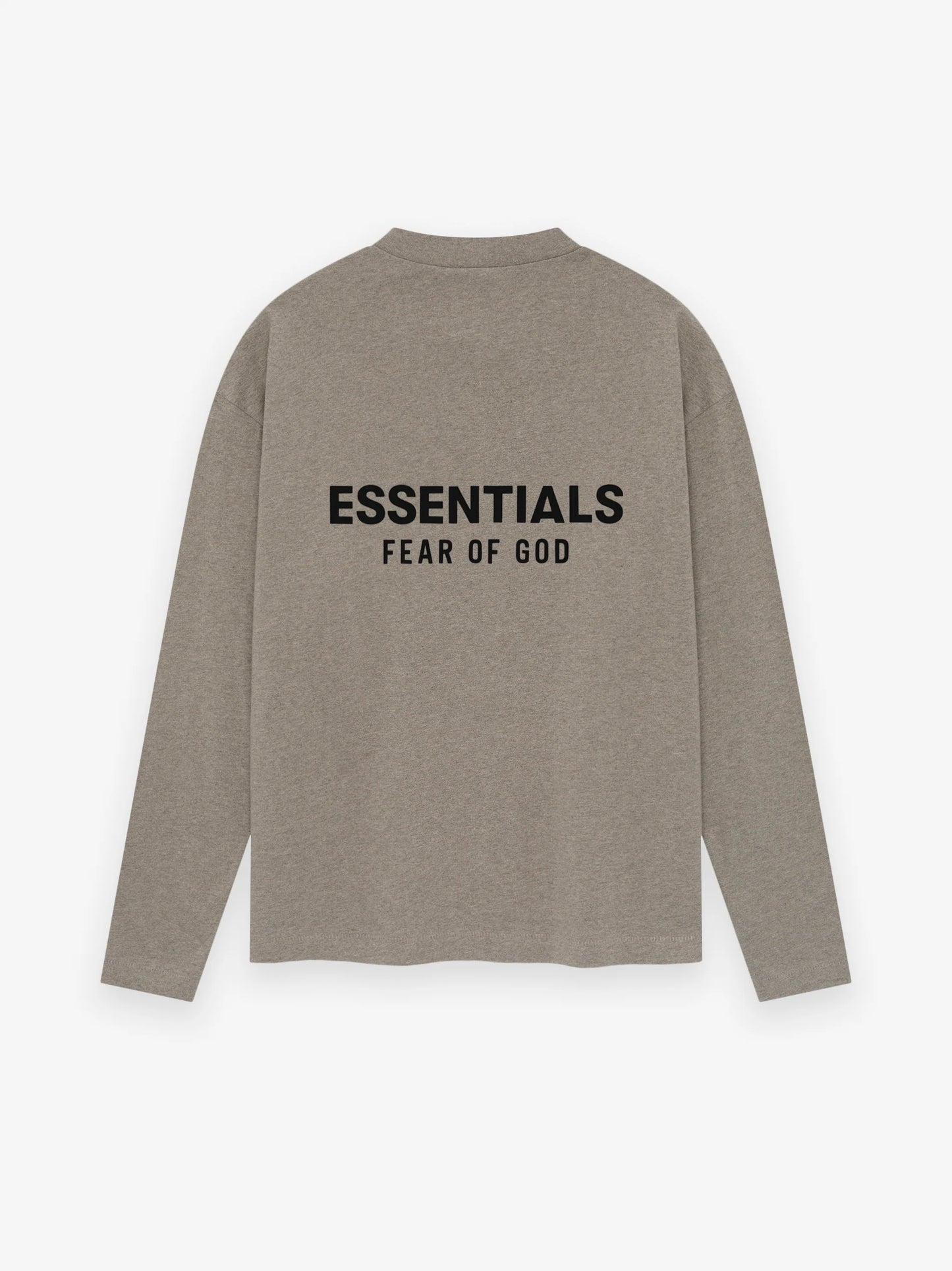 Fear of God Essentials Classic Long Sleeve Tee in Heather