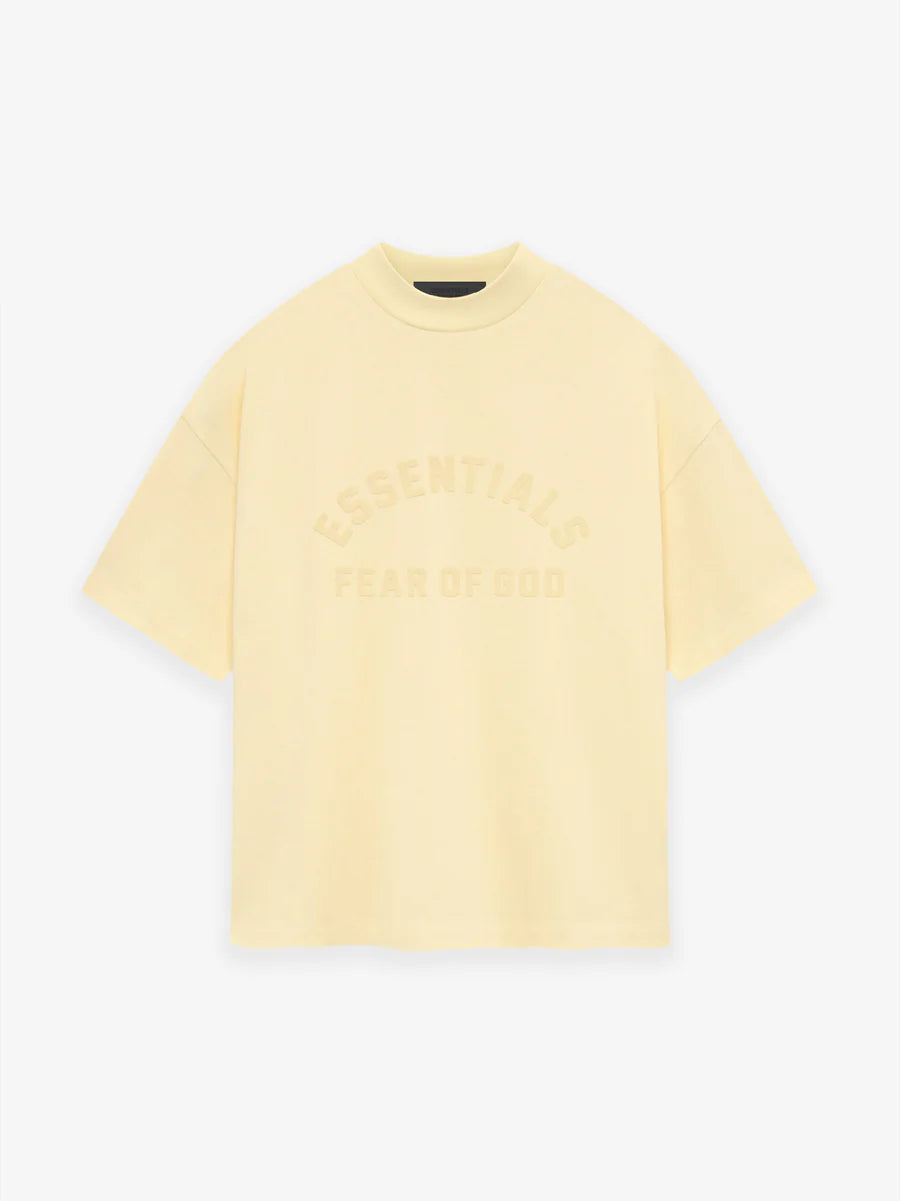 FEAR OF GOD ESSENTIALS Hoodie Mit Logo-Print | Gelb | DE FEAR OF GOD ESSENTIALS Hoodie Mit Logo-Print | Gelb | DE