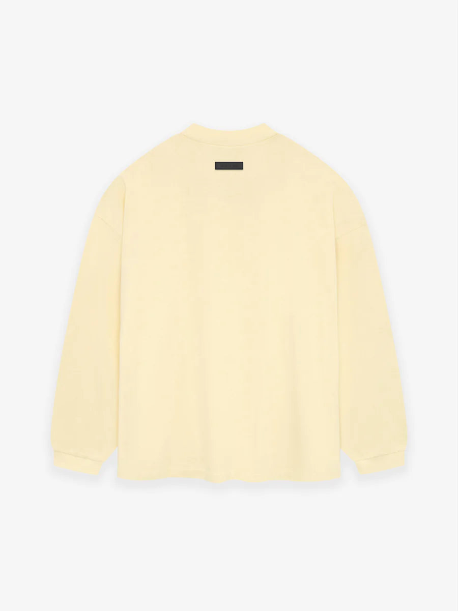 Fear of God Essentials L/S Tee in Garden Yellow