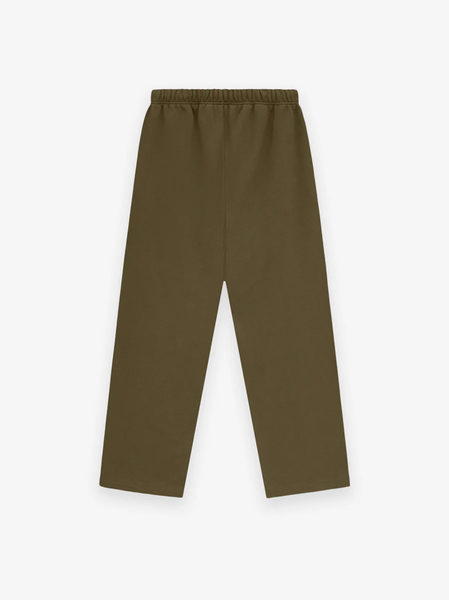 Fear of God Essentials Fleece Relaxed Sweatpants in Olive