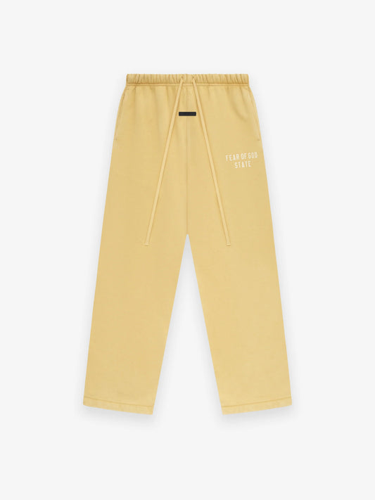 Fear of God Essentials Heavy Fleece Relaxed Sweatpants in Amber