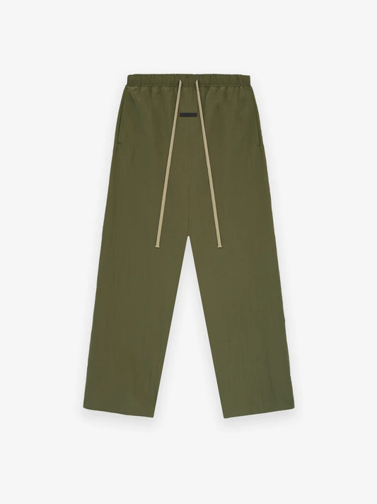 Fear of God Essentials Ripstop Relaxed Pants in Military