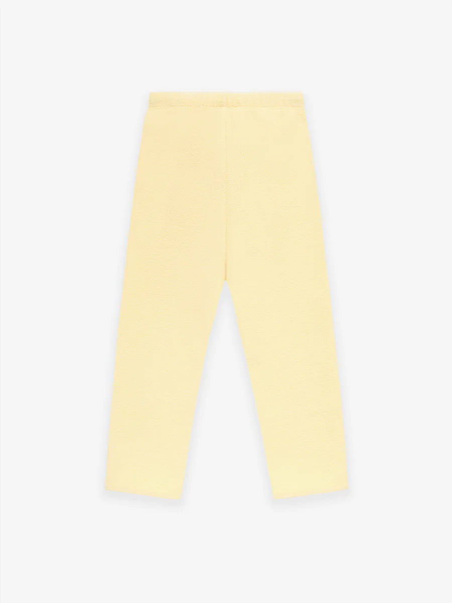 Fear of God Essentials Polar Fleece Pants in Garden Yellow