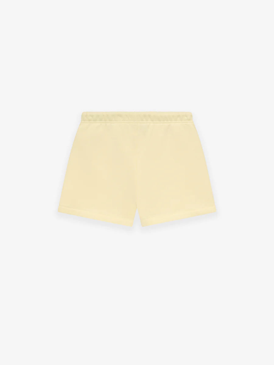 Fear of God Essentials Fleece Running Shorts in Garden Yellow