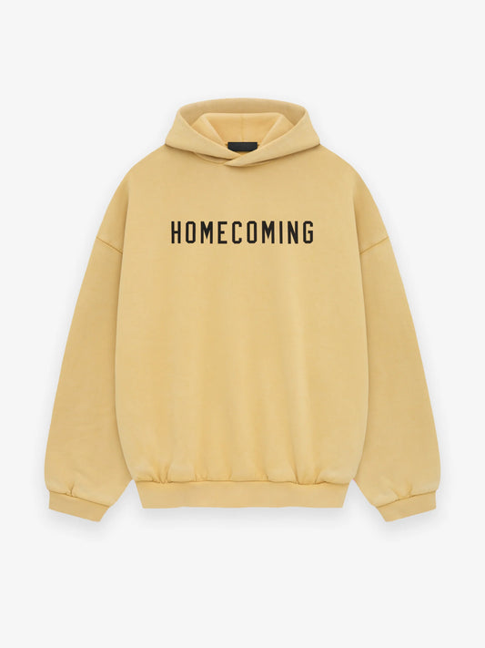 Fear of God Essentials Heavy Fleece Hoodie in Amber