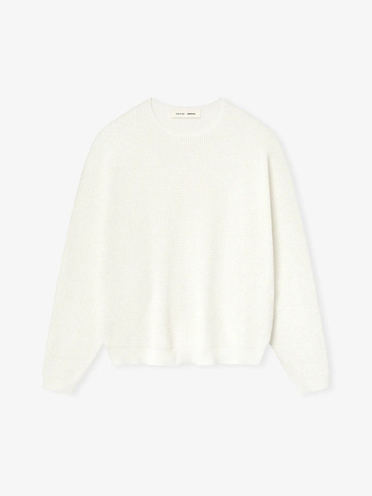 Fear of God Essentials Waffle Long Sleeve Crewneck Sweater