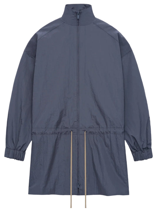 Fear of God Essentials Ripstop Mockneck Anorak in Marine