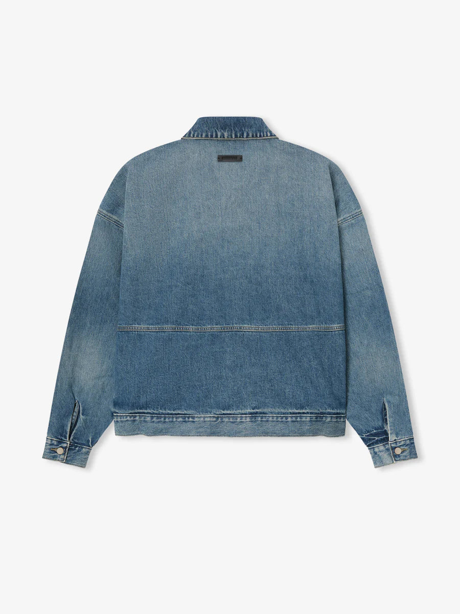 Fear of God Essentials Denim Trucker Jacket