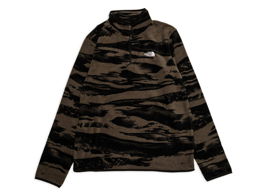 The North Face Glacier Fleece 1/4 Zip in New Taupe