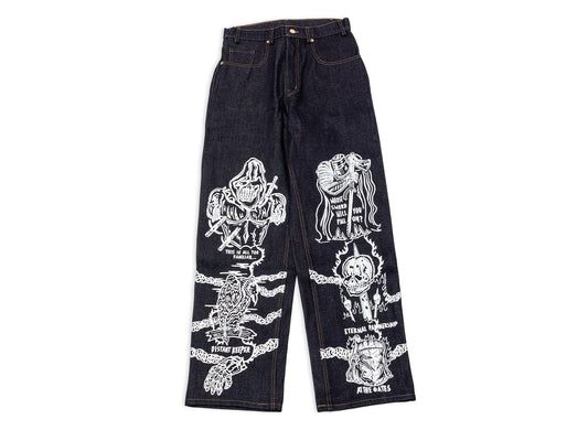 Warren Lotas Sabata 2.0 Denim Pants