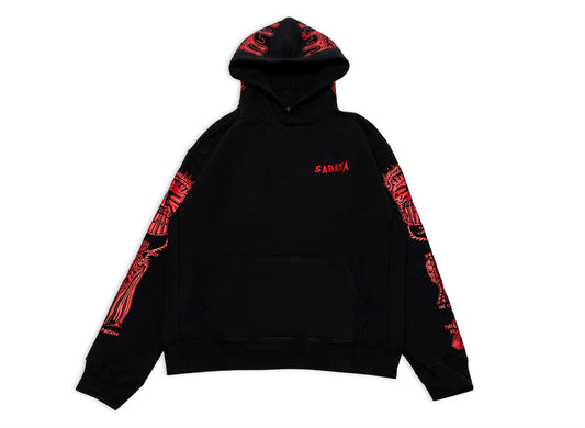 Warren Lotas Sabata Hoodie 2.0 Black / Red
