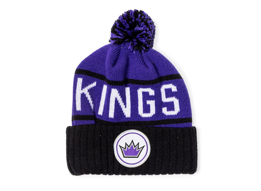 Mitchell & Ness Sacramento Kings NBA Cuffed Knit Beanie