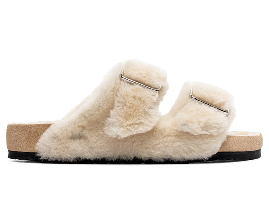 Birkenstock Arizona SK1 1774 Shearling Cream LAF