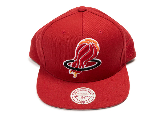 Mitchell & Ness Upside Down Miami Heat Snapback