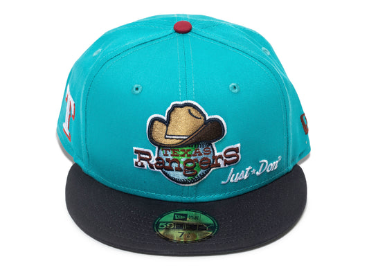 New Era x Just Don Texas Rangers Fitted Hat