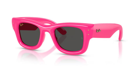 Ray Ban Wayfarer Puffer Fucsia with Ultra Black