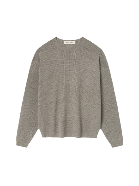 Fear of God Essentials Waffle Long Sleeve Crewneck Sweater