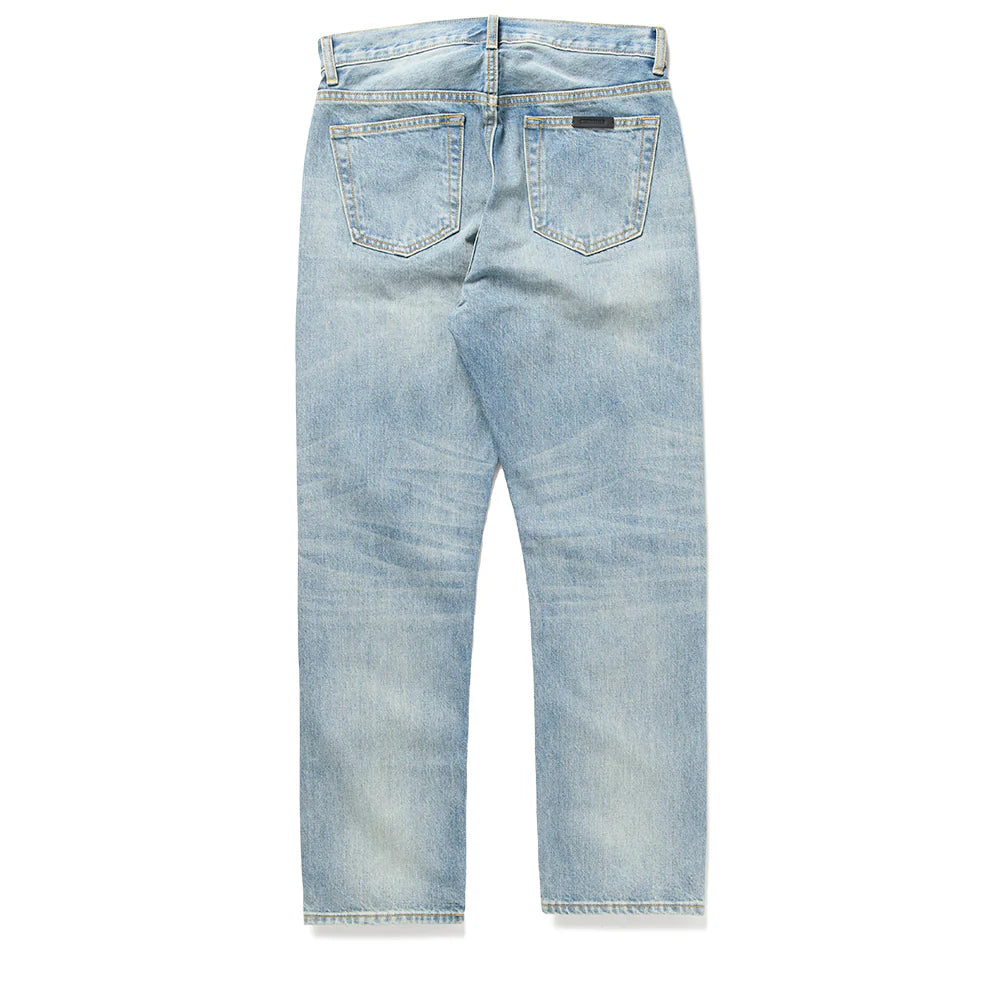 Fear of God Essentials 5 Pocket Jeans in Vintage Blue