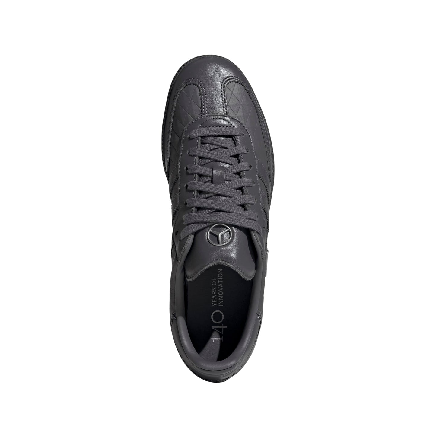 Adidas x Mercedes-Benz Samba OG in Grey Five / Silver Metallic - product view 3