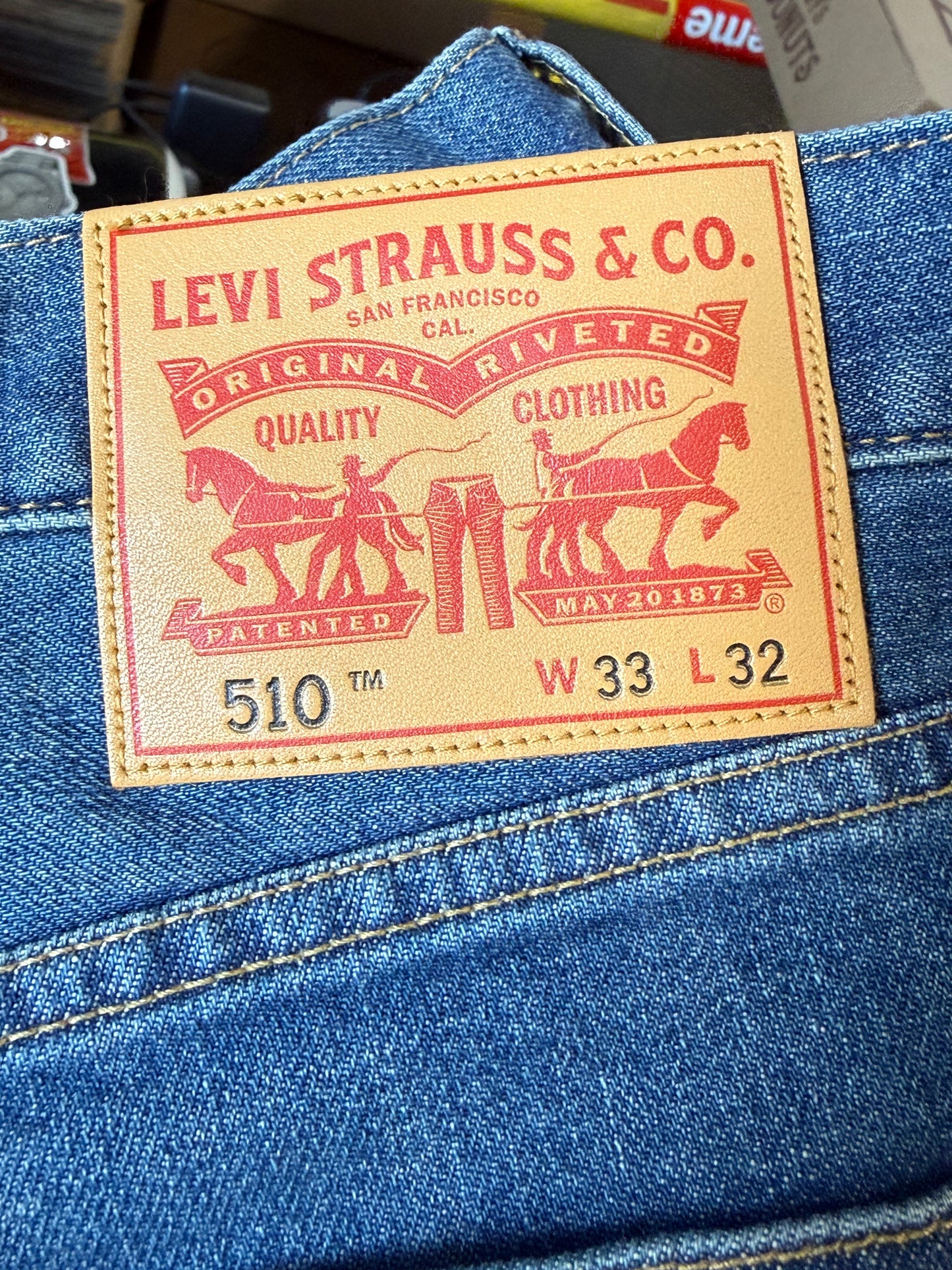Junya Watanabe MAN x Comme des Garçons x Levi's Indigo Patchwork Denim
