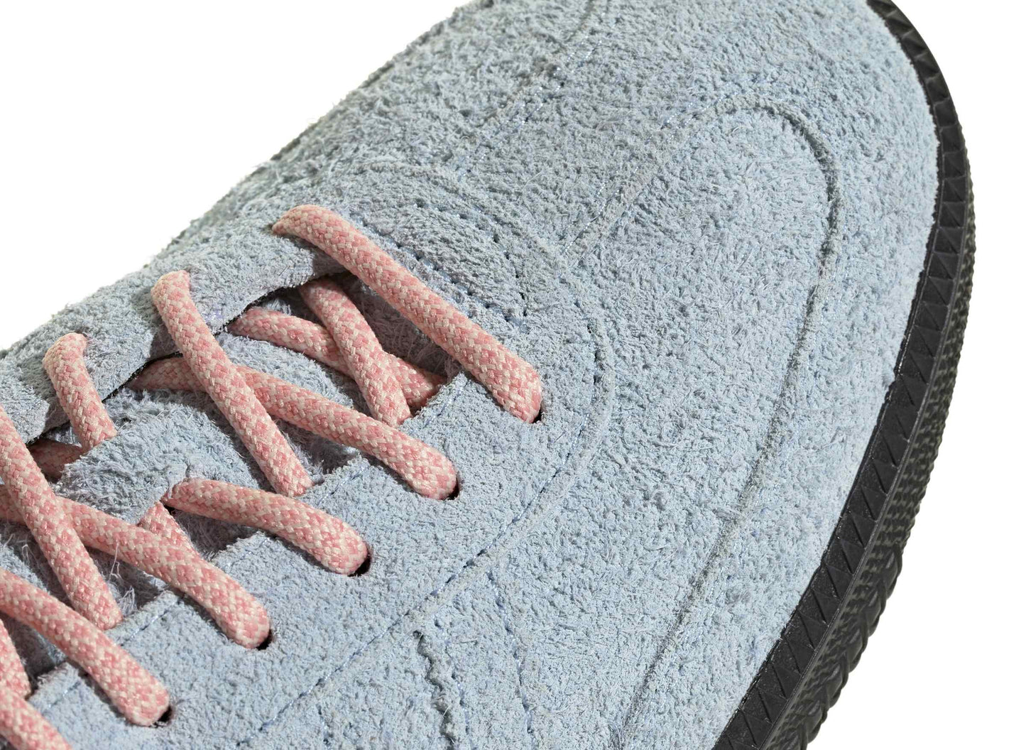Adidas Samba OG in Clear Sky / Semi Frozen Yellow — view 9