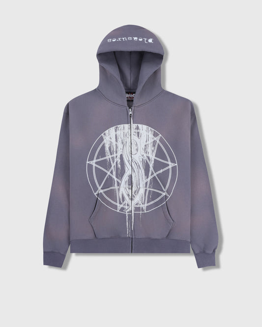 Pleasures x Slipknot Nonagram Zip Hoodie
