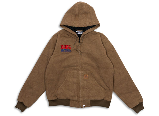 A Bathing Ape Active Jacket in Beige