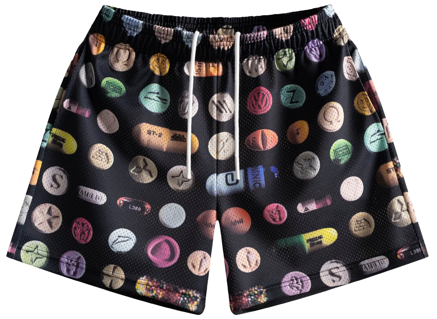 Bravest Studios Black Pill Shorts