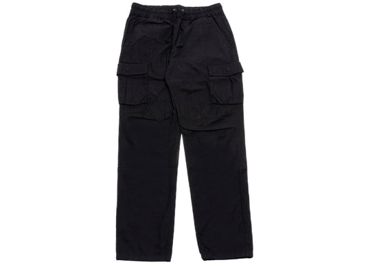 John Elliott Sateen Cargo Pants in Black