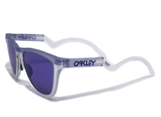 Oakley Frogskins™ Matte Translucent Lilac Frames w/ Prizm Lenses