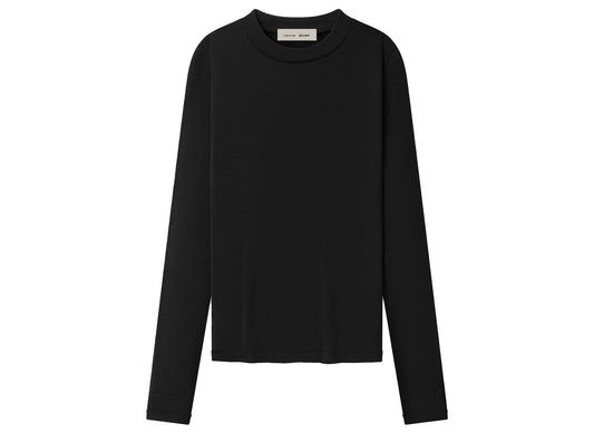 Women's Fear of God Essentials Fitted Longsleeve Tee 'Vintage Black'