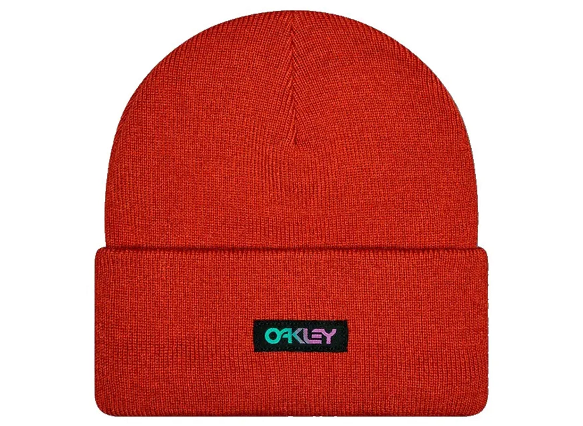 Oakley B1B Gradient Patch Beanie in Flame Red | Oneness Boutique