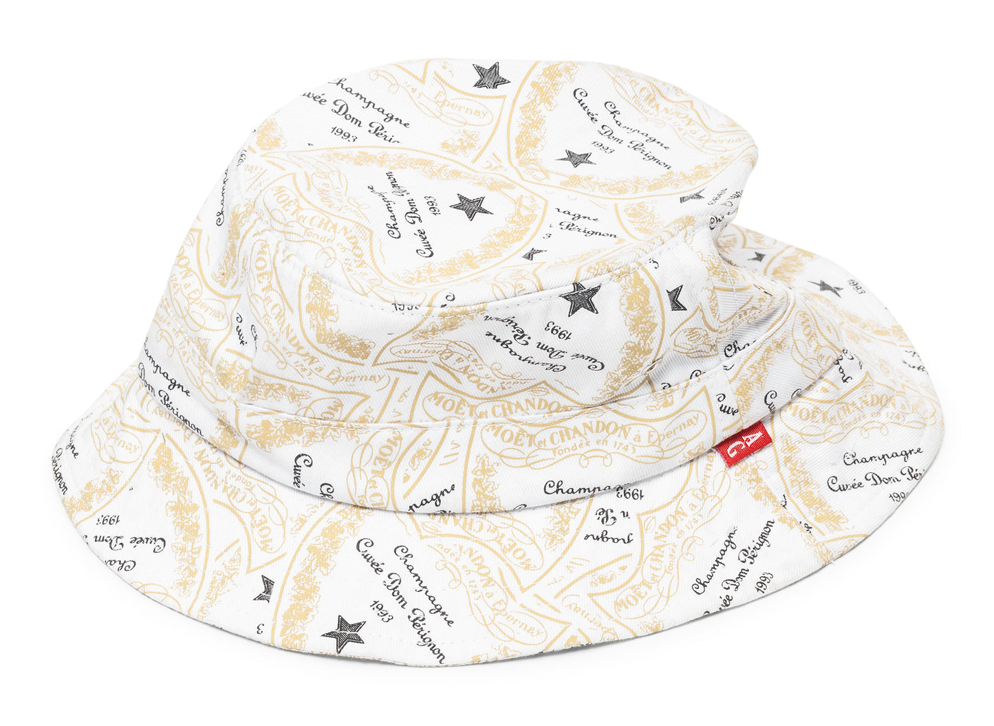 Acapulco Gold Champagne Bucket Hat in White