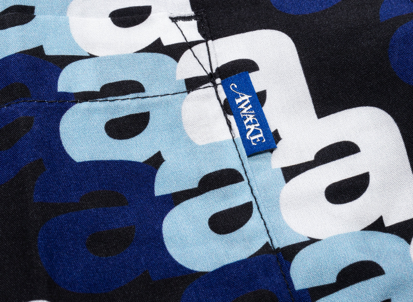 Awake NY A Print Camp Shirt