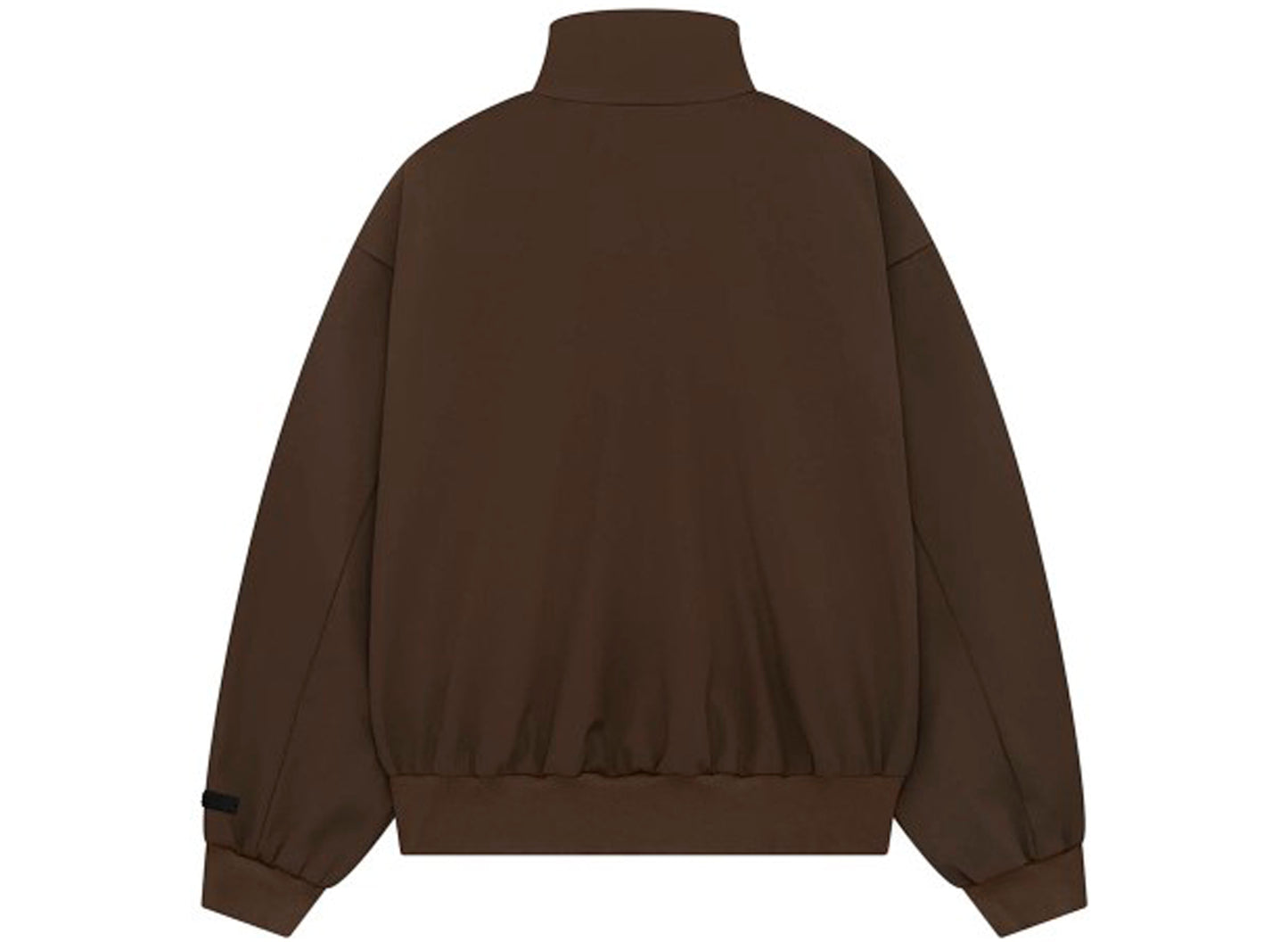 Fear of God Essentials Bonded Nylon Bomber Jacket in Brown