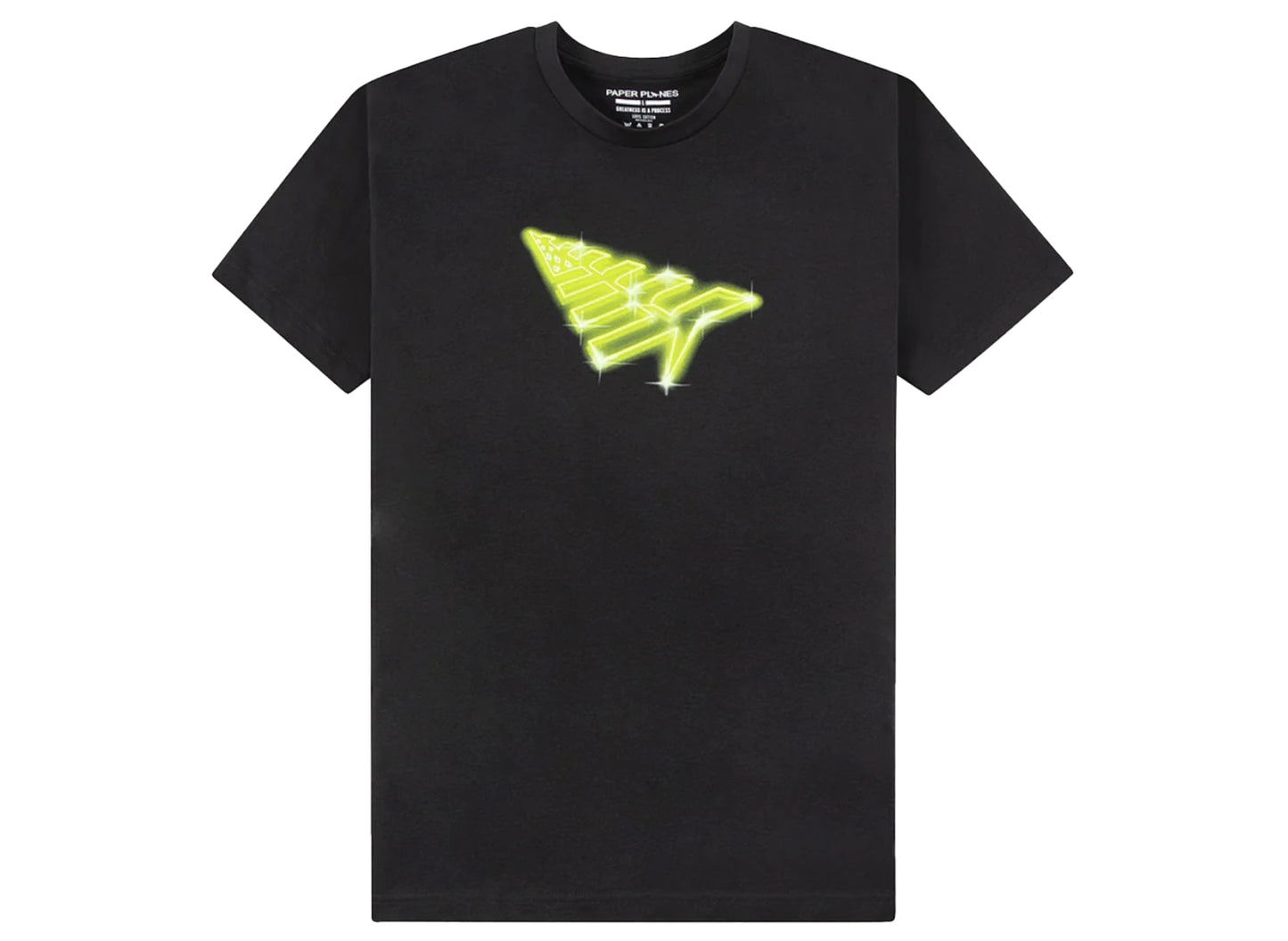Paper Planes City Light Tee in Black