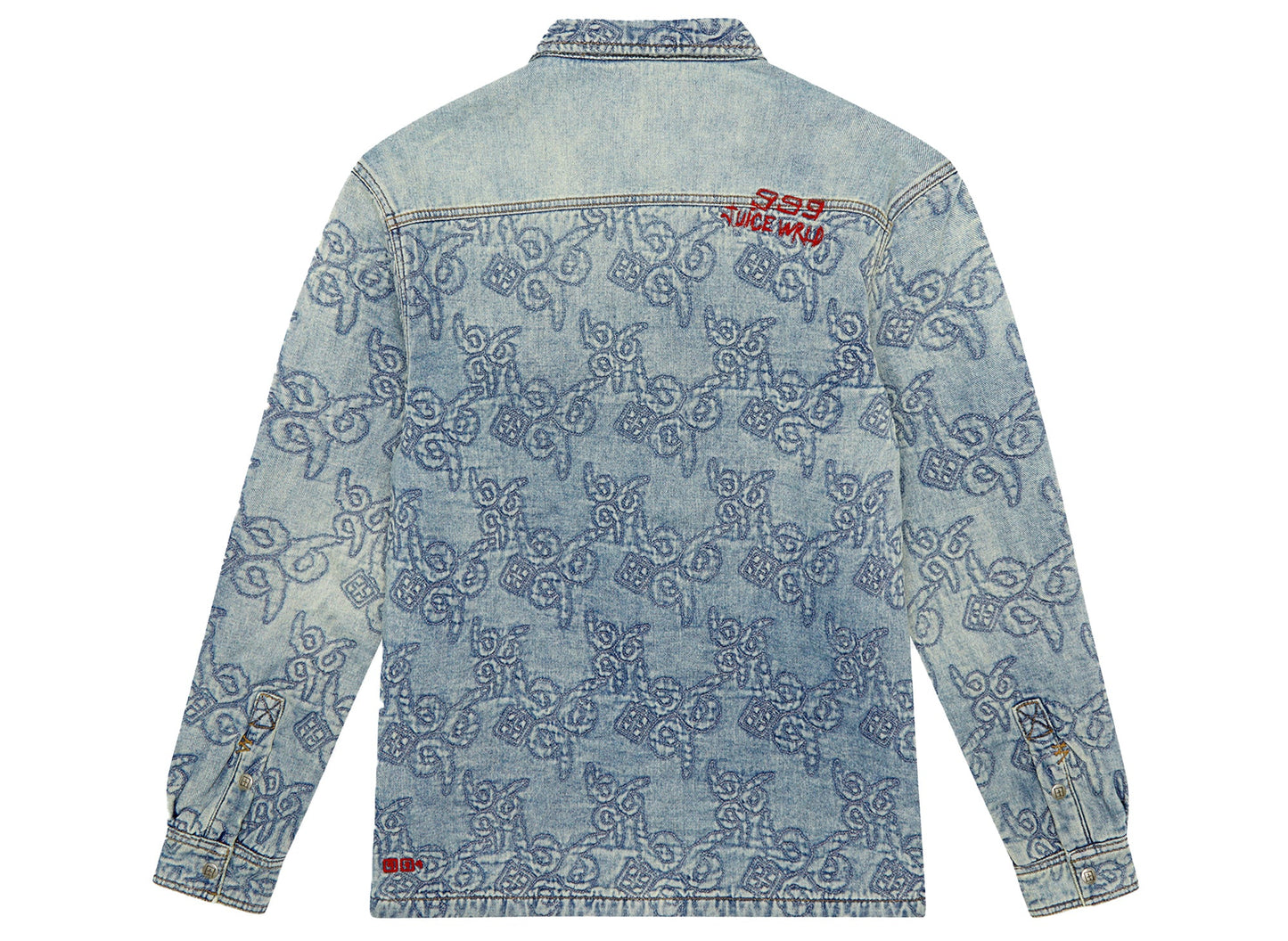 Ksubi x Juice WRLD 999 Quilted L/S Button-Up Shirt