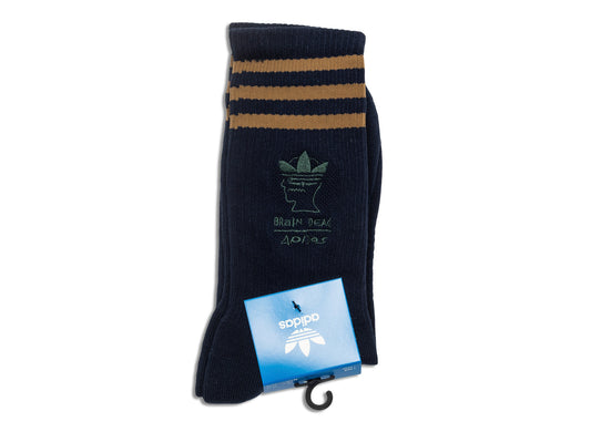 Adidas x Brain Dead Socks in Navy