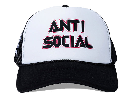 Anti Social Social Club ASSC Racing Trucker Hat in Black