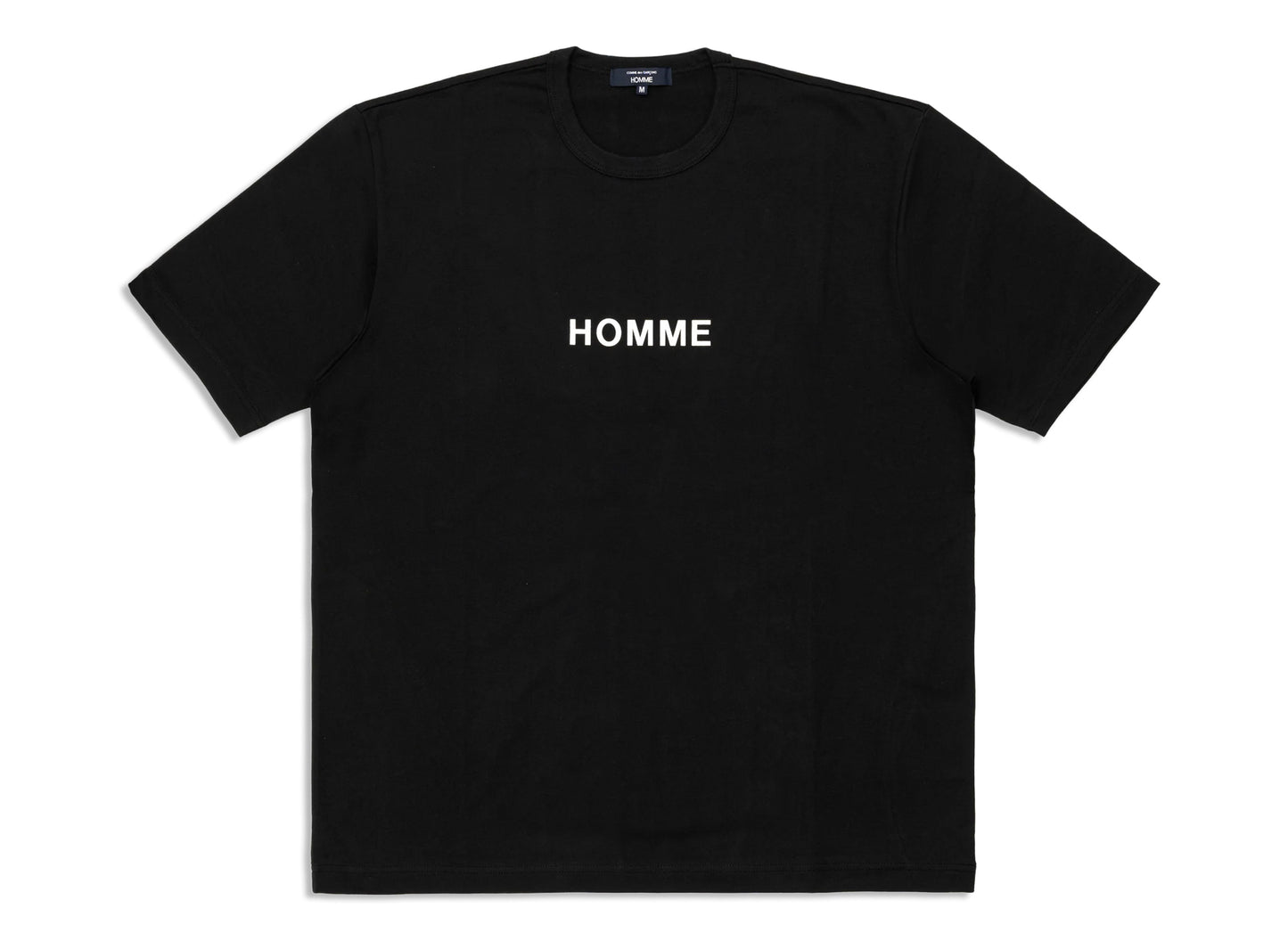 Comme des Garçons HOMME Logo T-Shirt in Black v2