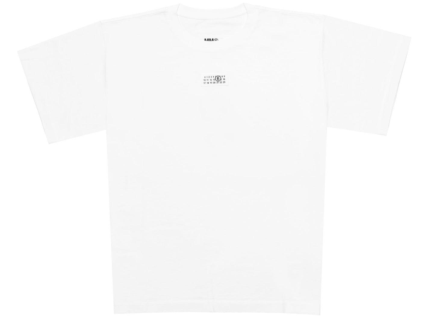 Maison Margiela MM6 Patch Logo T-Shirt in White