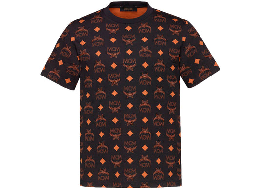 MCM Monogram T-Shirt in Black