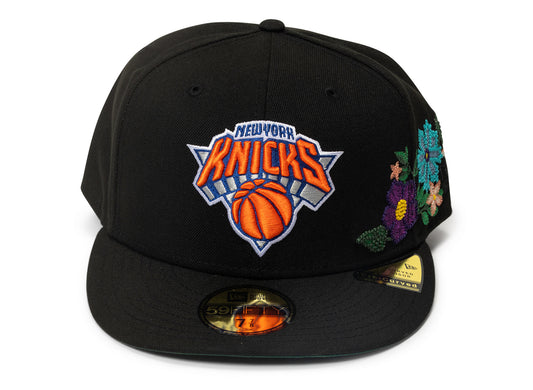 New Era Tonal Florals New York Knicks Fitted Hat